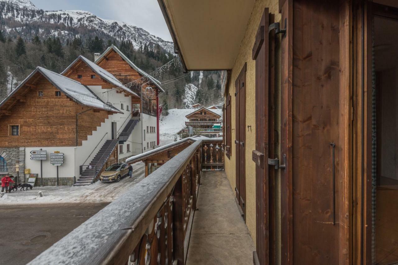 Appartement T2 Les Houches Pied Des Pistes Zewnętrze zdjęcie